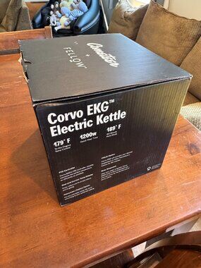 Fellow Corvo EKG Electric Kettle - Matte Black - New/Sealed (Cometeer x Fellow)